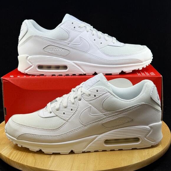 Nike Air Max 90 Recraft Triple White (CN8490 100) Men\'s Size 12.5 Sneaker main image 5